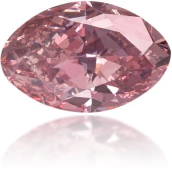 Diament 0.37 ct Fancy Deep Purplish Pink/I1