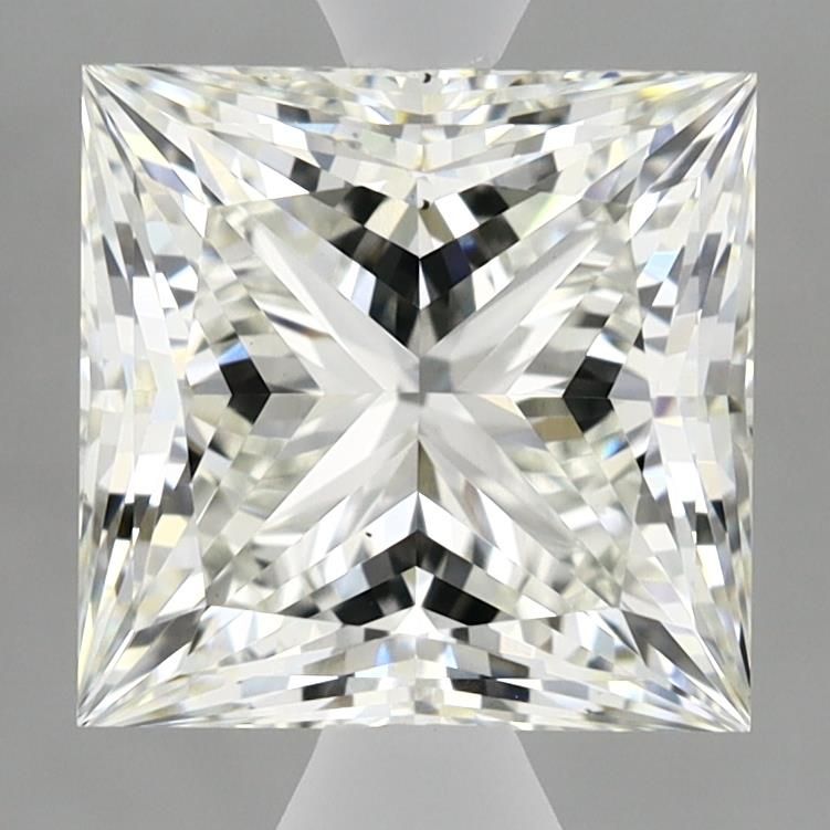 3.02 ct. princess Lab Grown Diamond front image