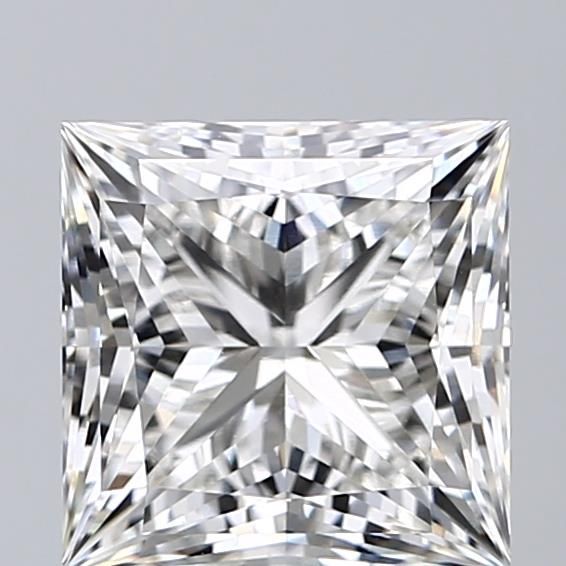 3.10 ct. princess Lab Grown Diamond front image