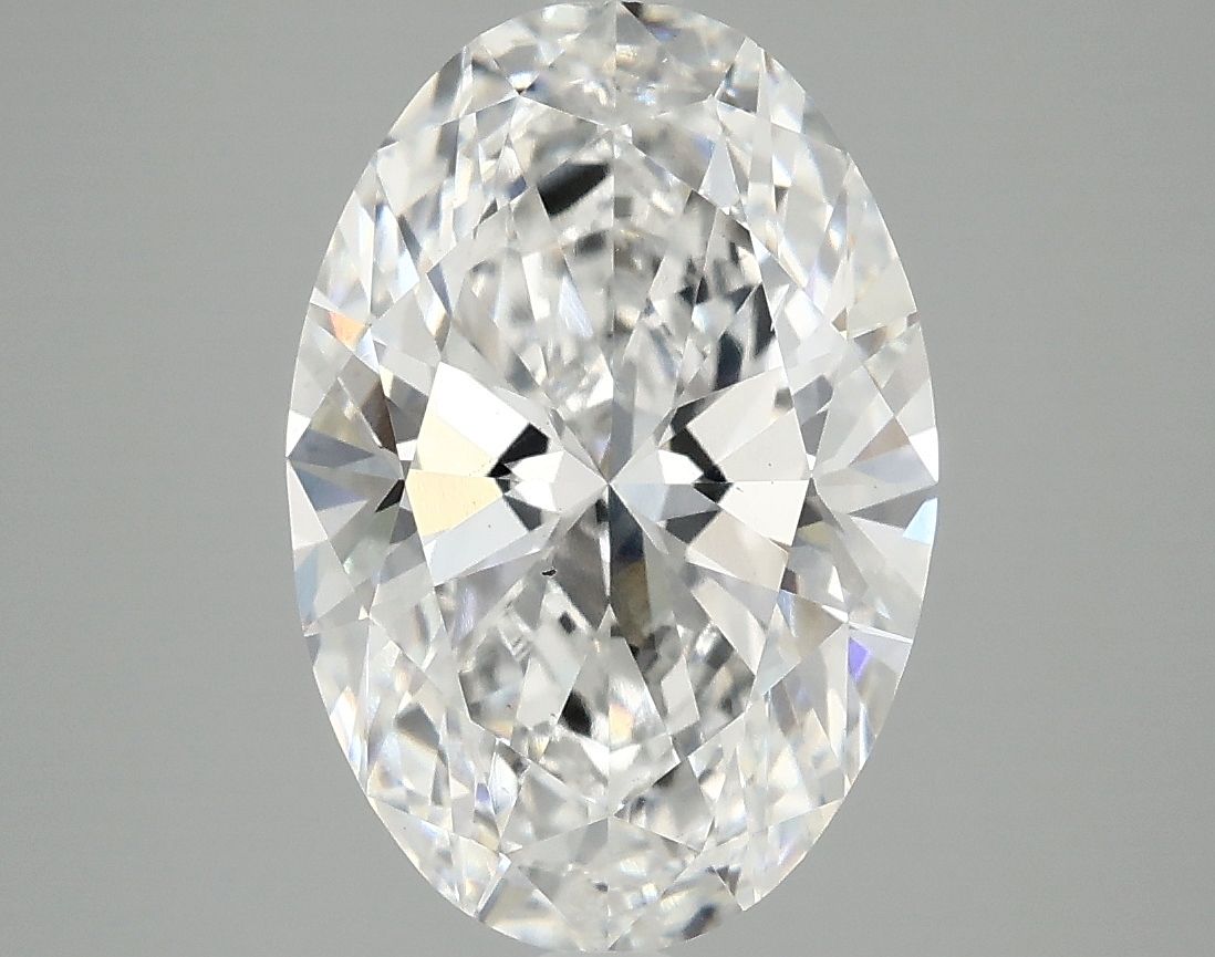 3.91 ct. oval Lab Grown Diamond front image