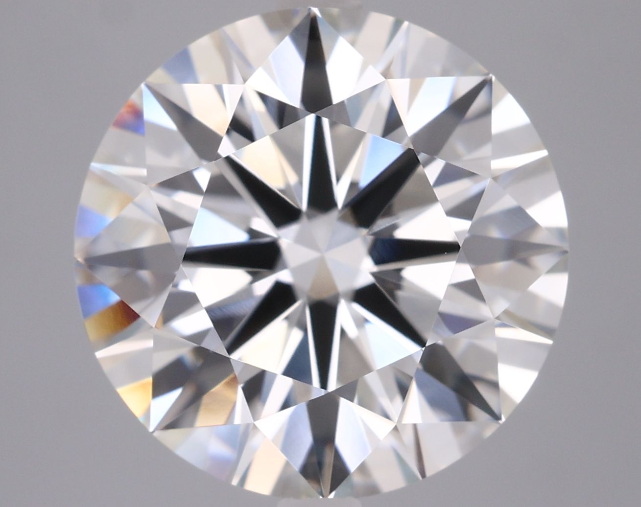 5.97 ct. round Lab Grown Diamond front image