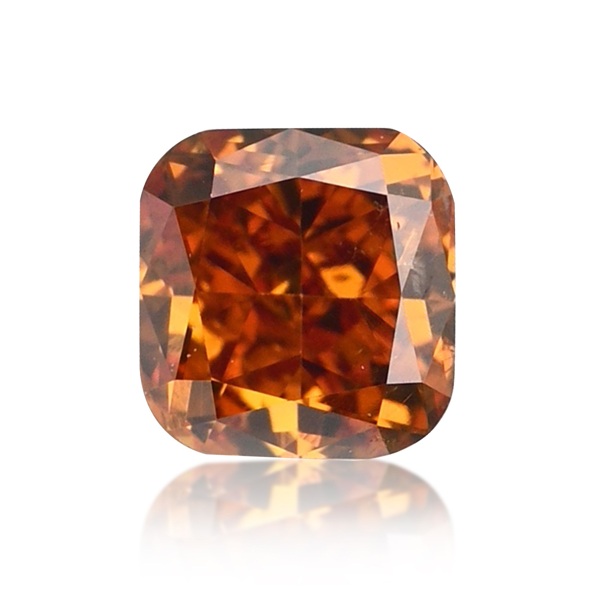 Diament 0.24 ct Fancy Deep Orange/