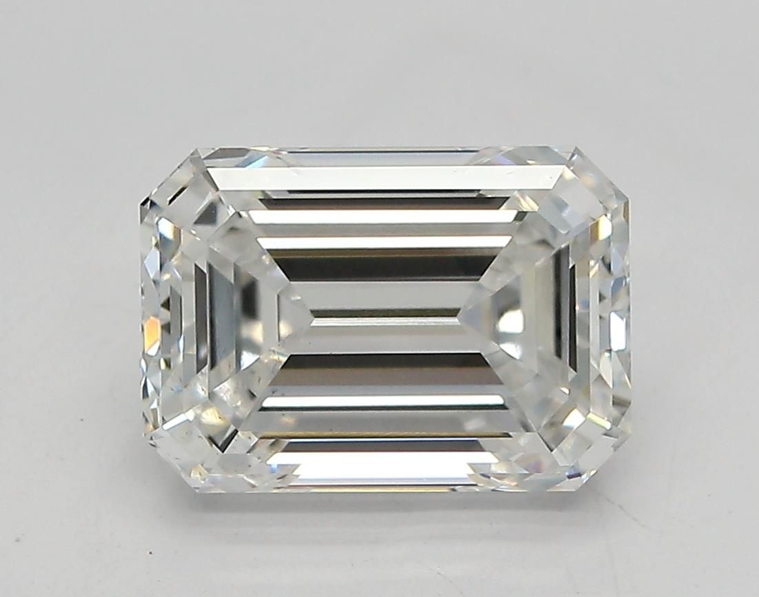 2.54 ct. emerald Lab Grown Diamond front image