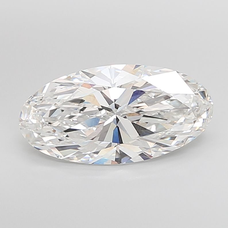 7.62 ct. oval Lab Grown Diamond front image