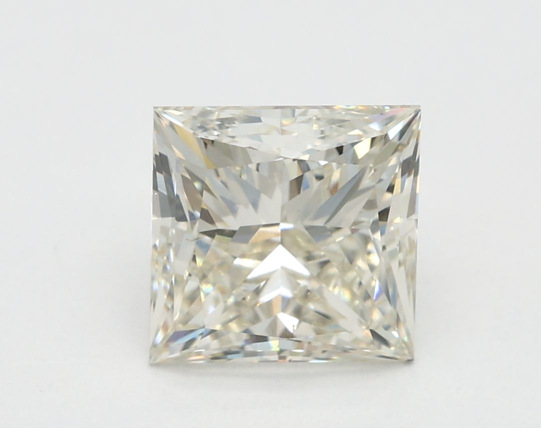 2.10 ct. princess Lab Grown Diamond front image