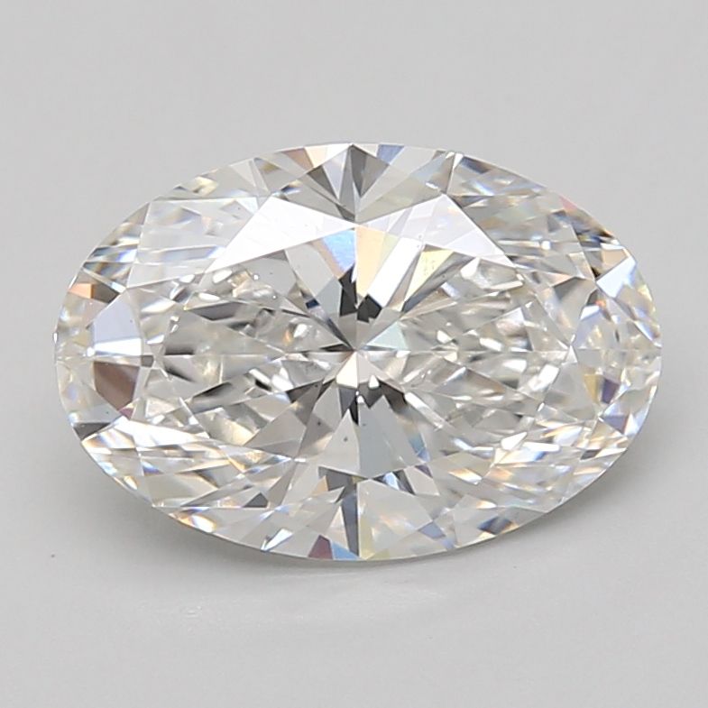 3.07 ct. oval Lab Grown Diamond front image