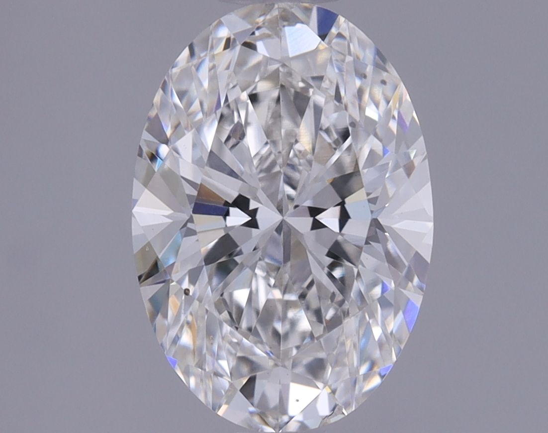 1.22 ct. oval Lab Grown Diamond front image