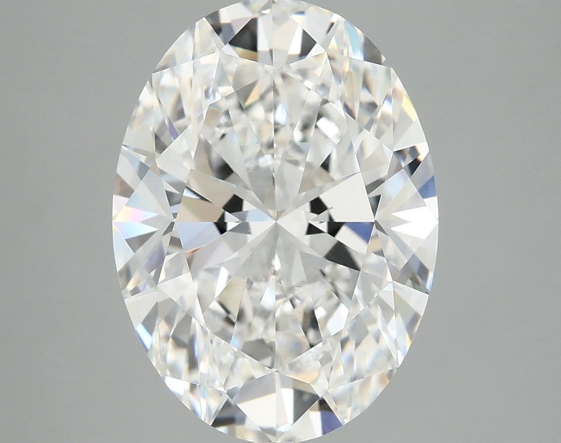 5.09 ct. oval Lab Grown Diamond front image