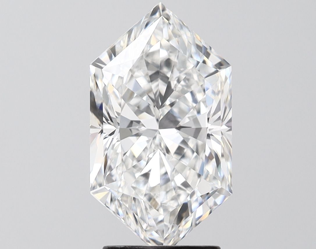 3.16 ct lab-grown Hexagonal Diamond