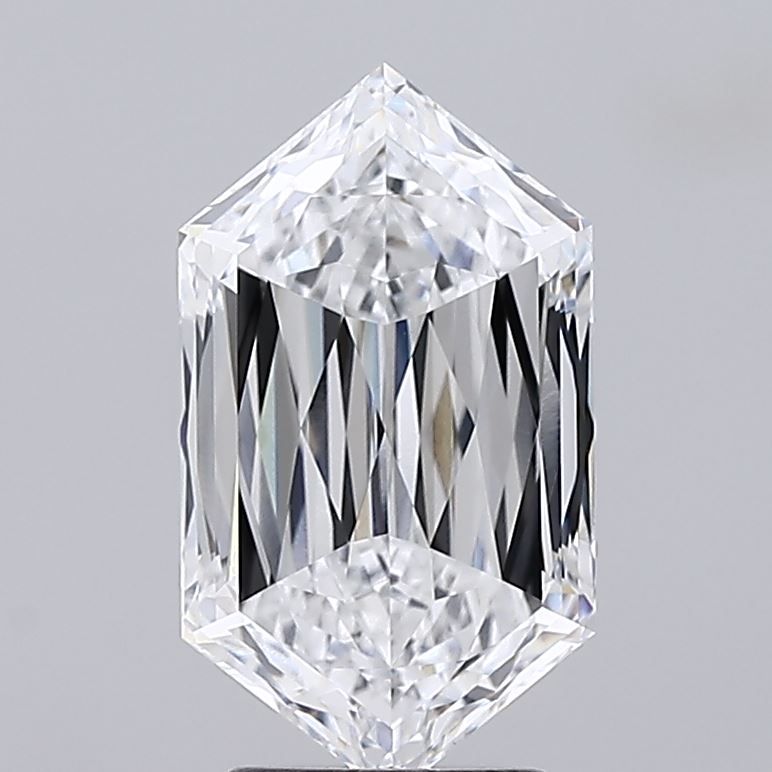 2.94 ct lab-grown Hexagonal Diamond