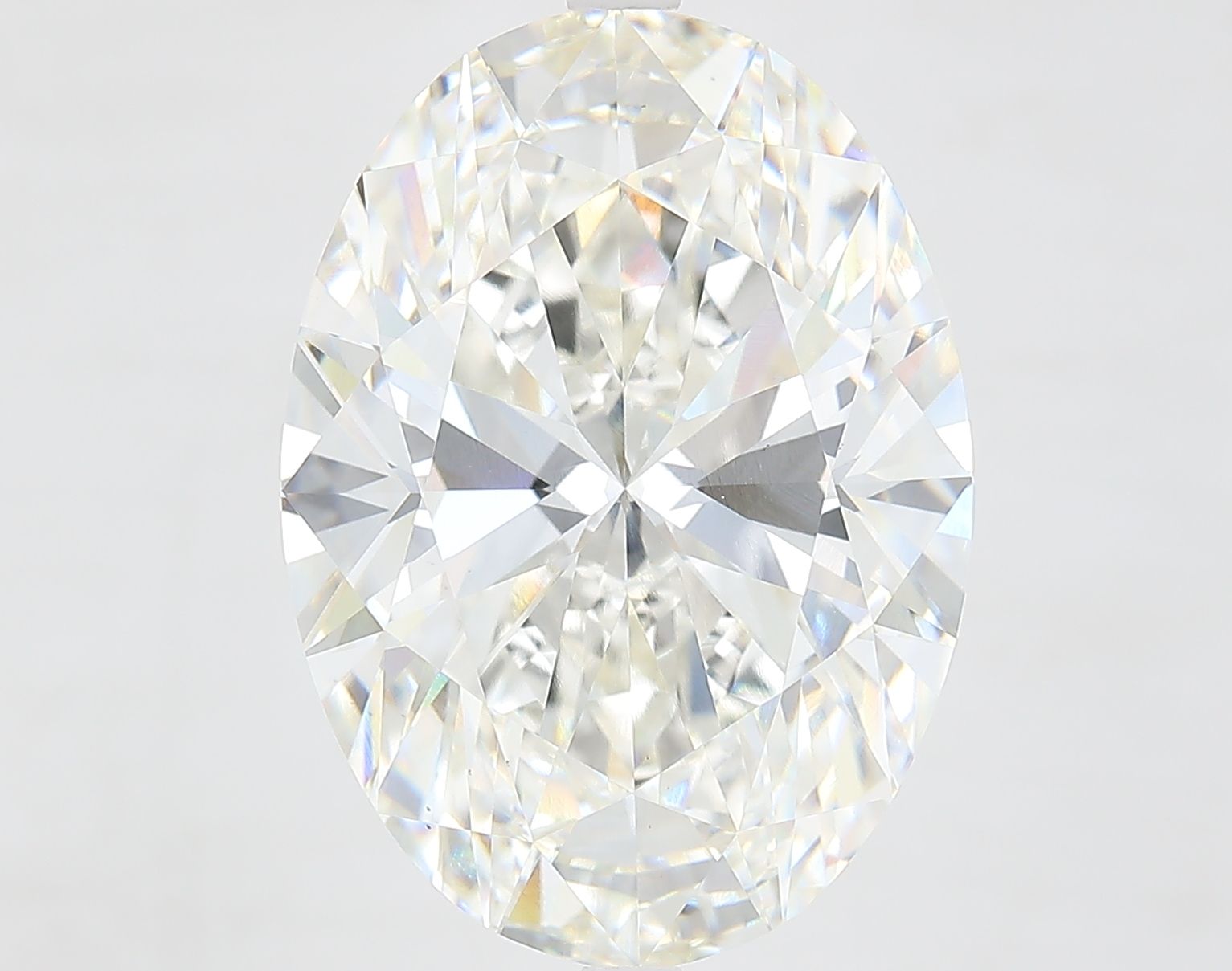 11.53 ct. oval Lab Grown Diamond front image