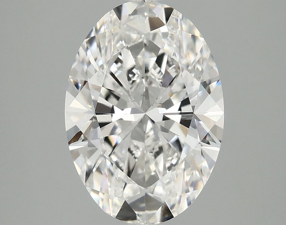 3.01 ct. oval Lab Grown Diamond front image