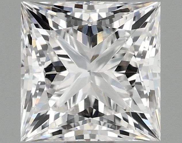 0.95 ct. princess Lab Grown Diamond front image