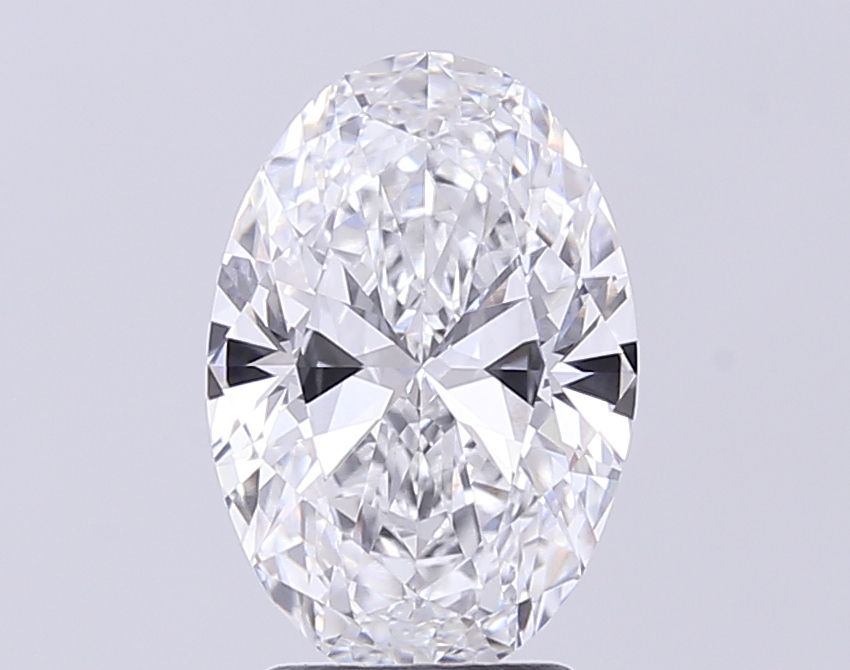 2.72 ct. oval Lab Grown Diamond front image