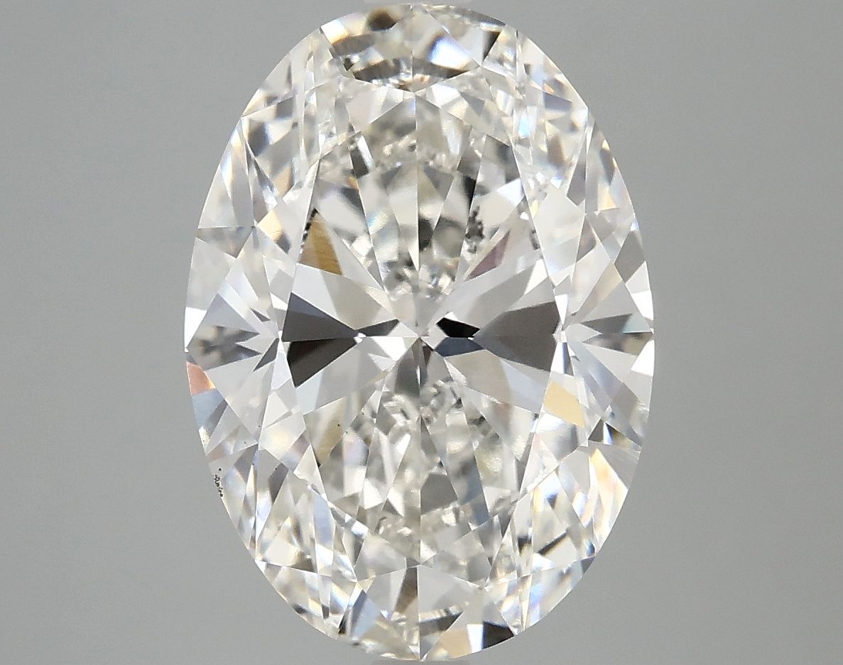 5.02 ct. oval Lab Grown Diamond front image