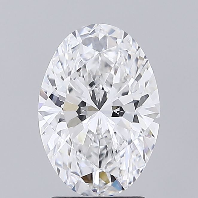 2.08 ct. oval Lab Grown Diamond front image