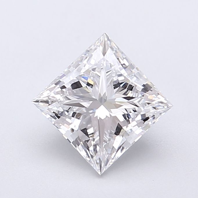 1.35 ct. princess Lab Grown Diamond front image