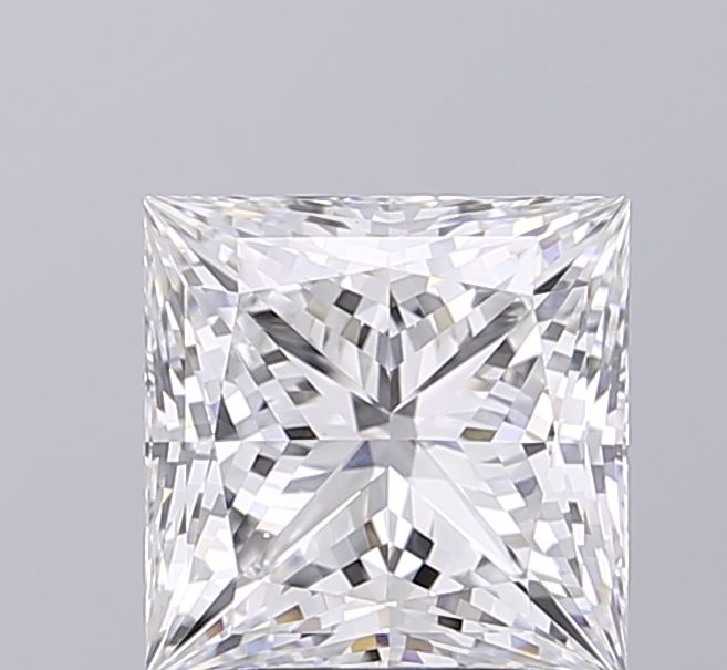 2.55 ct. princess Lab Grown Diamond front image