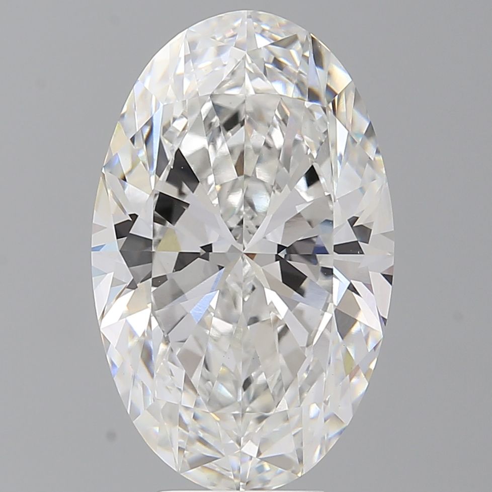 7.59 ct. oval Lab Grown Diamond front image