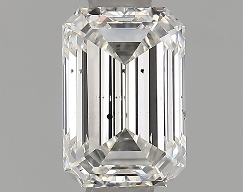 0.72 ct. emerald Lab Grown Diamond front image