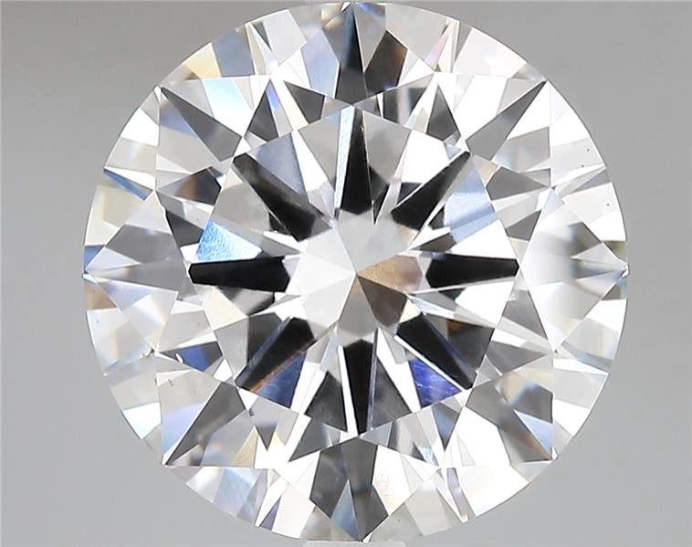7.04 ct. round Lab Grown Diamond front image