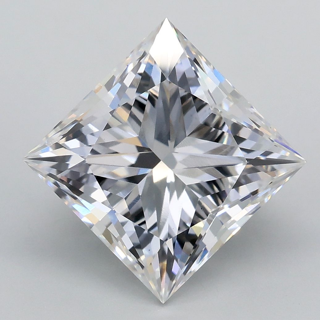 4.05 ct. princess Lab Grown Diamond front image