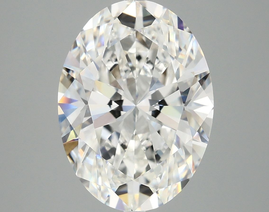 5.09 ct. oval Lab Grown Diamond front image