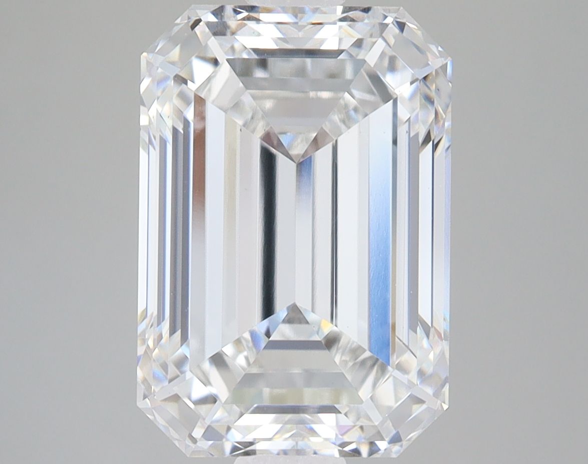 6.08 ct. emerald Lab Grown Diamond front image