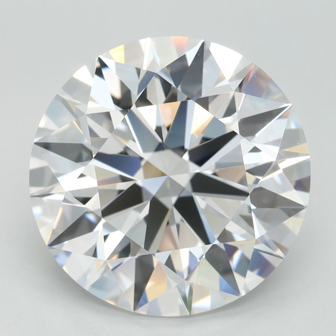 5.24 ct. round Lab Grown Diamond front image