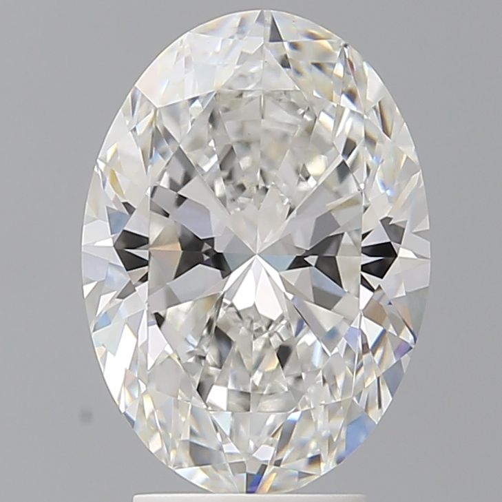 4.03 ct. oval Lab Grown Diamond front image