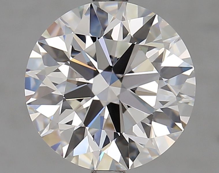 Diamant Rond 3.47 ct - Couleur D - Pureté VVS1