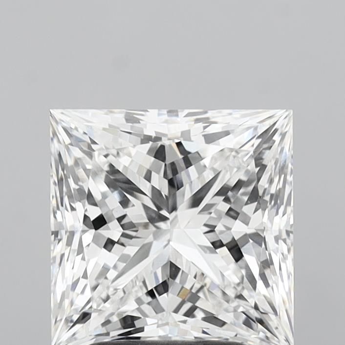 3.09 ct. princess Lab Grown Diamond front image