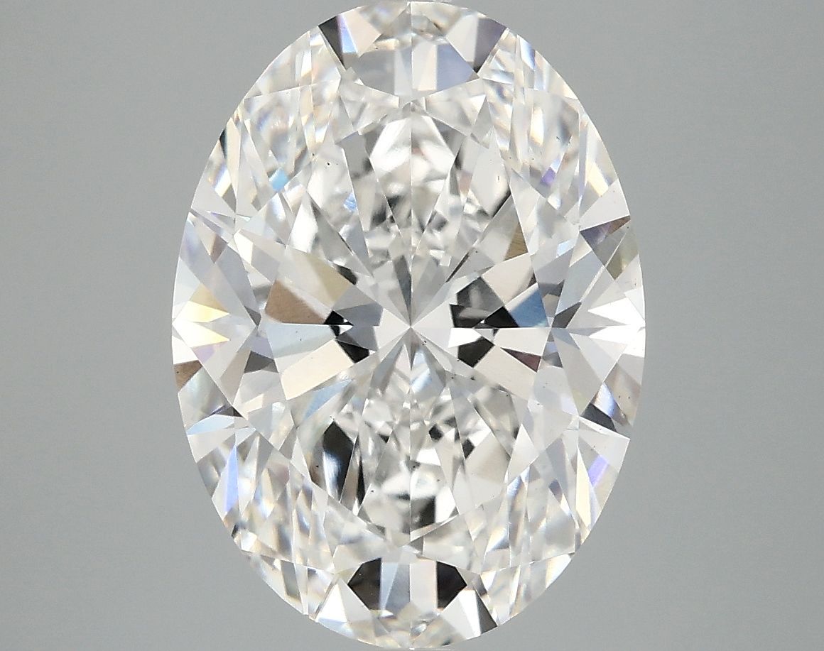 5.05 ct. oval Lab Grown Diamond front image