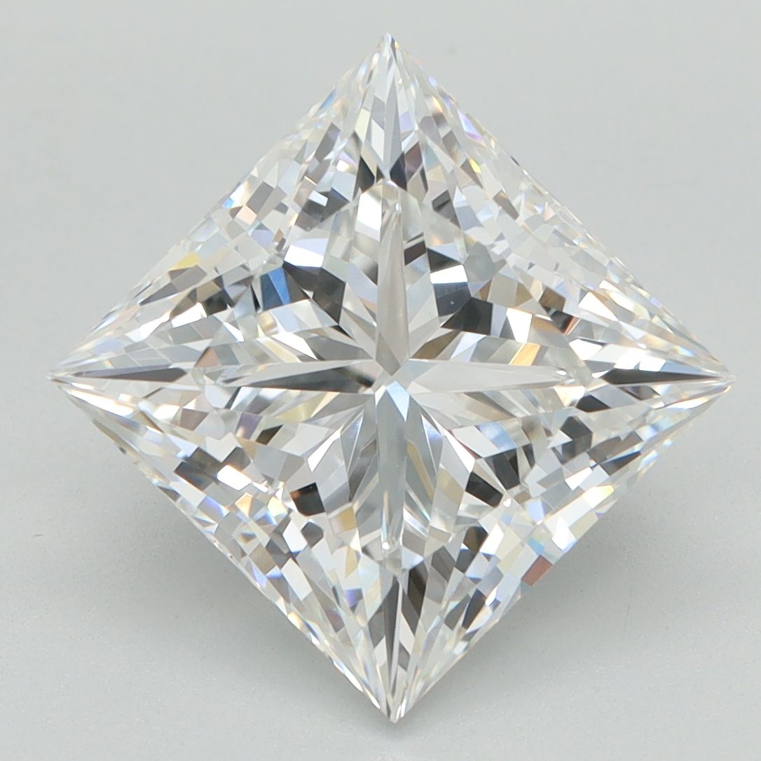4.10 ct. princess Lab Grown Diamond front image