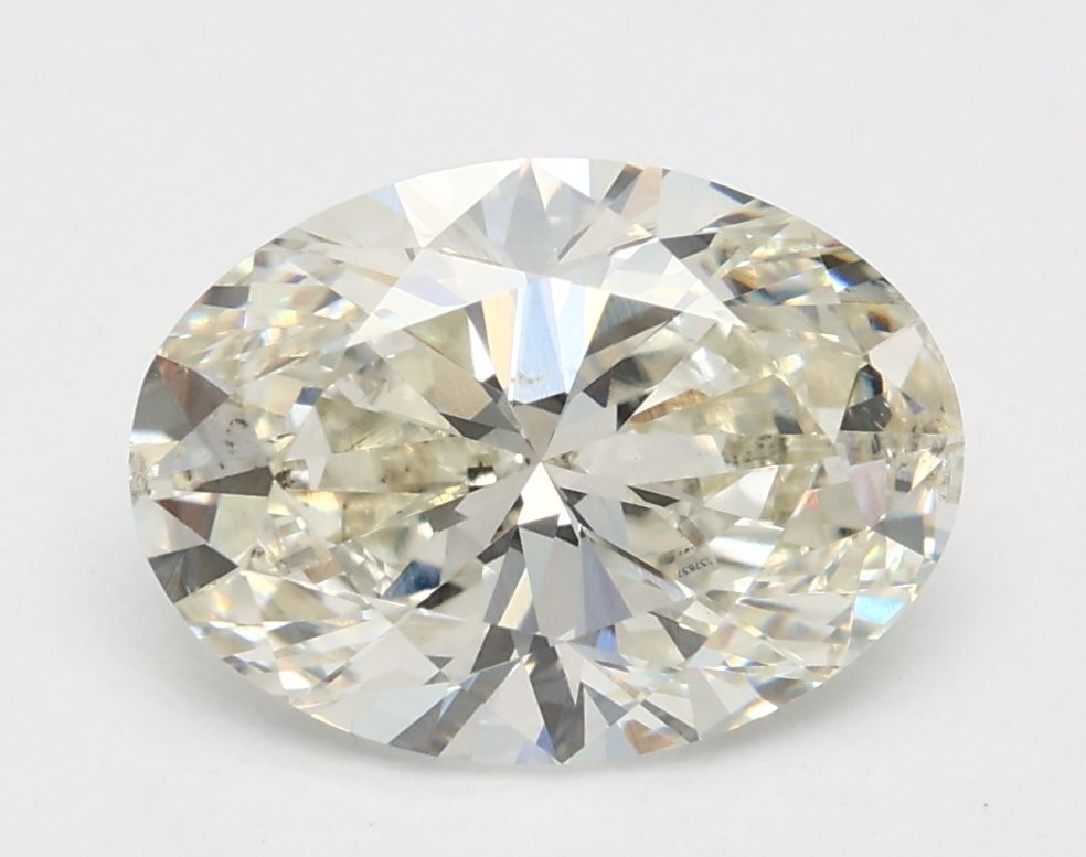 2.03 ct. oval Lab Grown Diamond front image