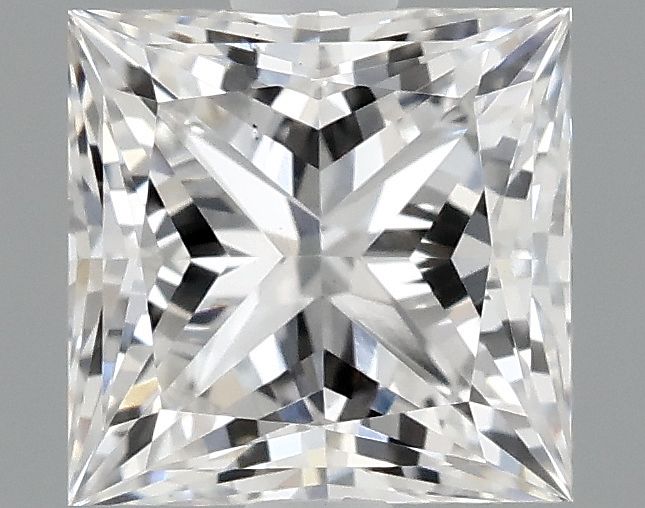 1.10 ct. princess Lab Grown Diamond front image