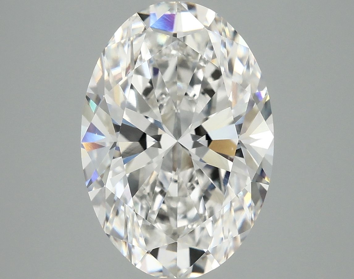 5.02 ct. oval Lab Grown Diamond front image