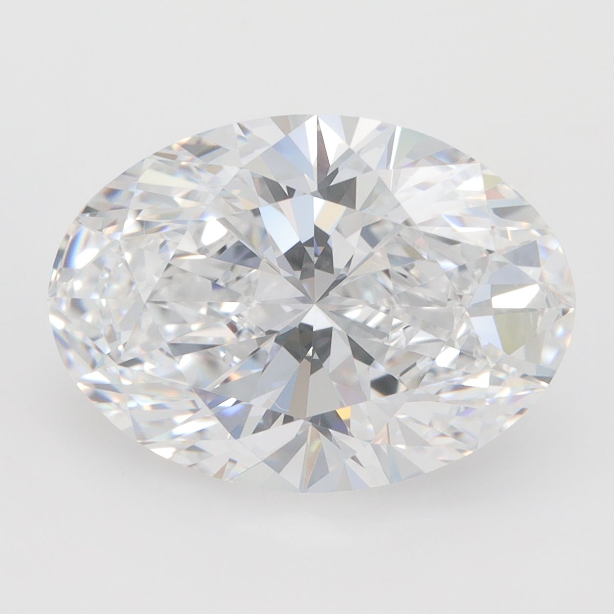 4.08 ct. oval Lab Grown Diamond front image