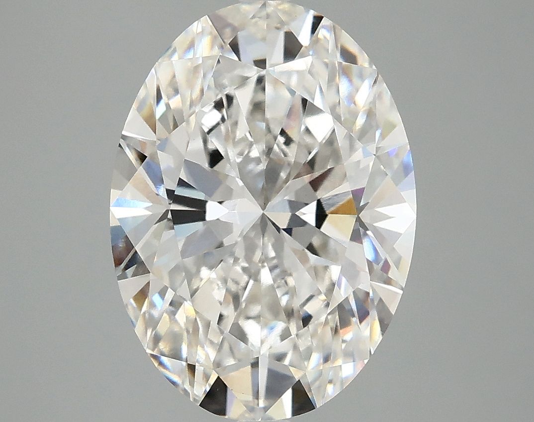4.10 ct. oval Lab Grown Diamond front image