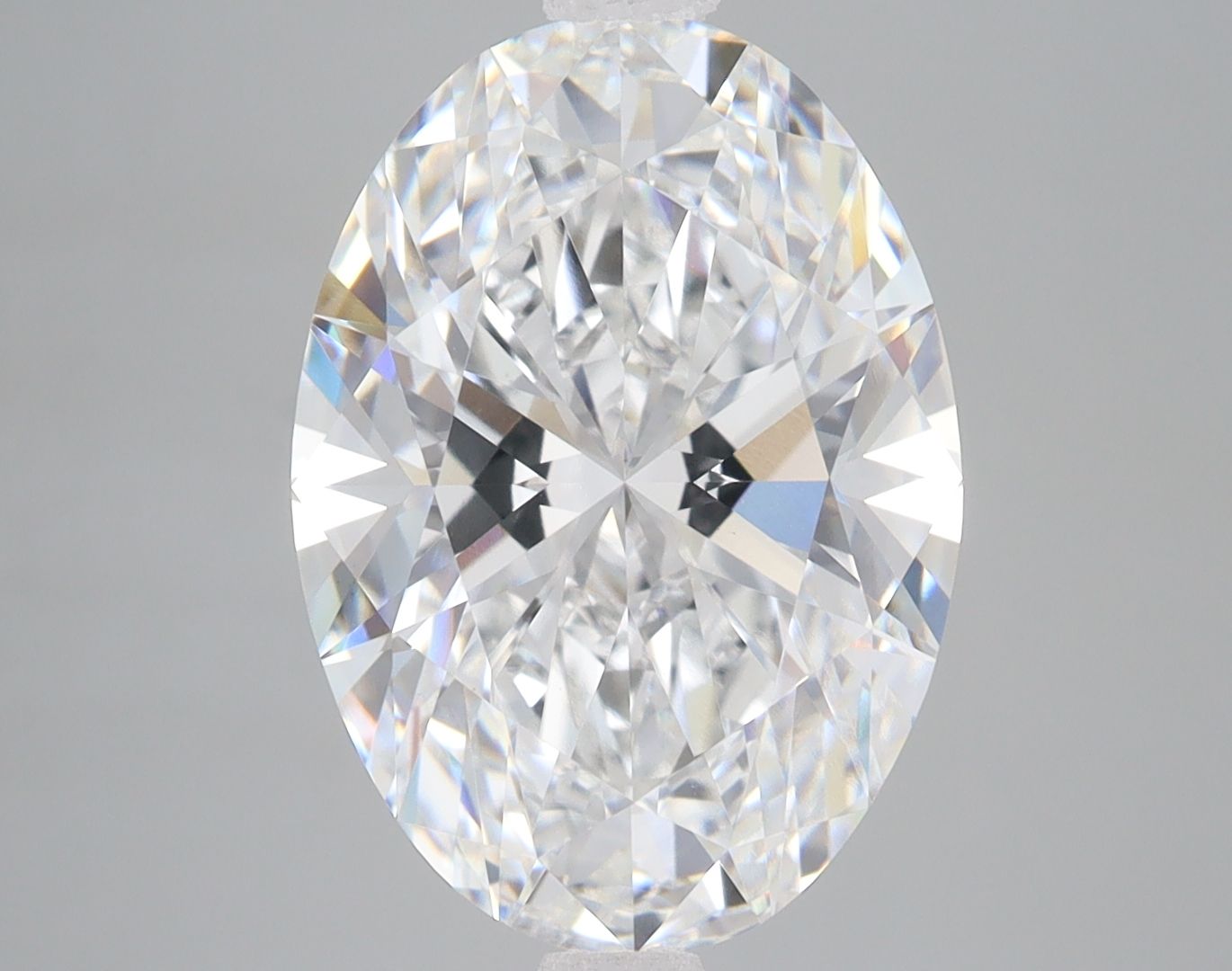 6.04 ct. oval Lab Grown Diamond front image