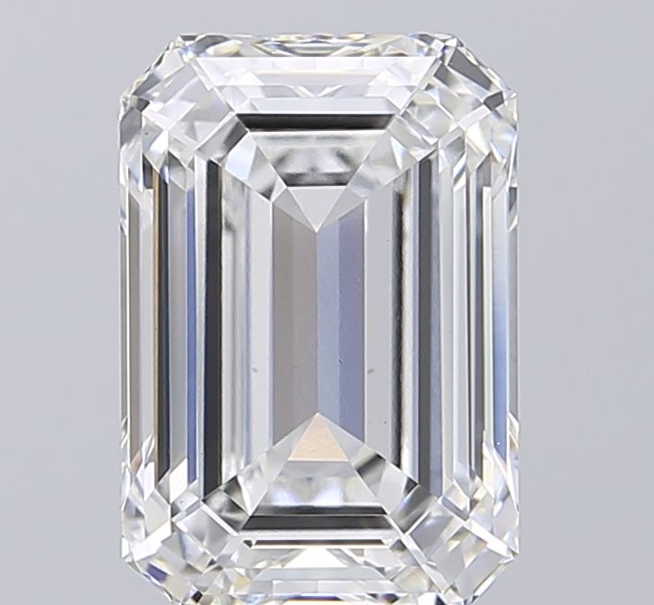 4.08 ct. emerald Lab Grown Diamond front image