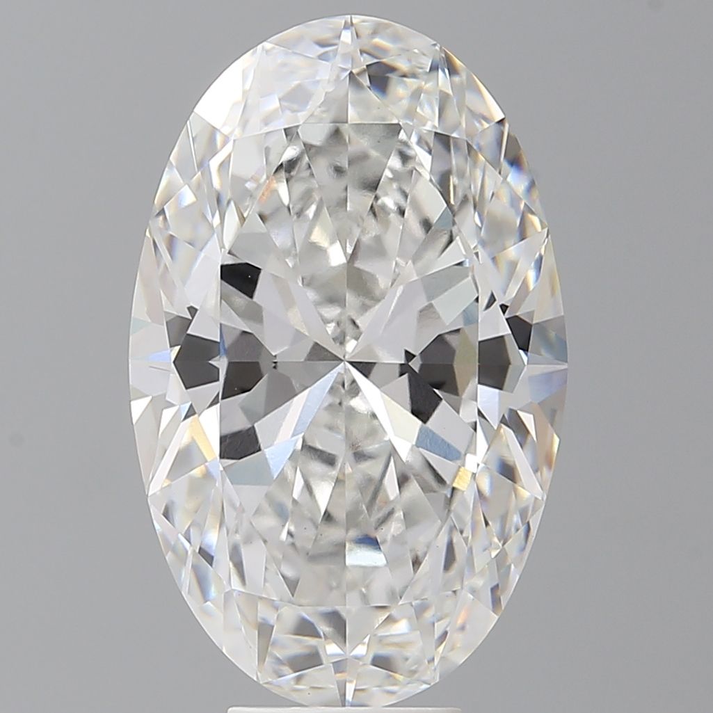 8.06 ct. oval Lab Grown Diamond front image