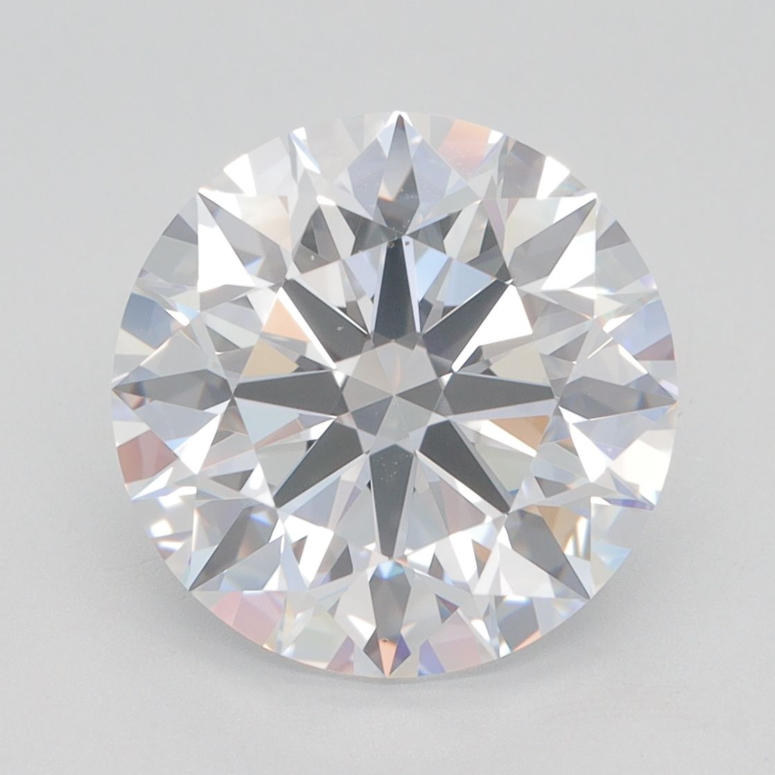 4.74 ct. round Lab Grown Diamond front image