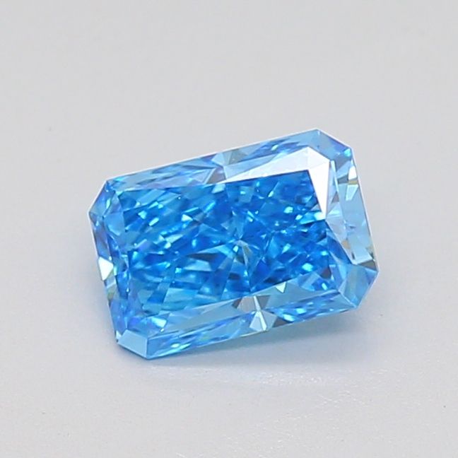 0.74 CT Fancy Vivid Blue RADIANT