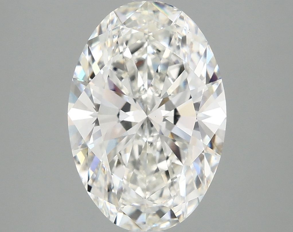 2.87 ct. oval Lab Grown Diamond front image