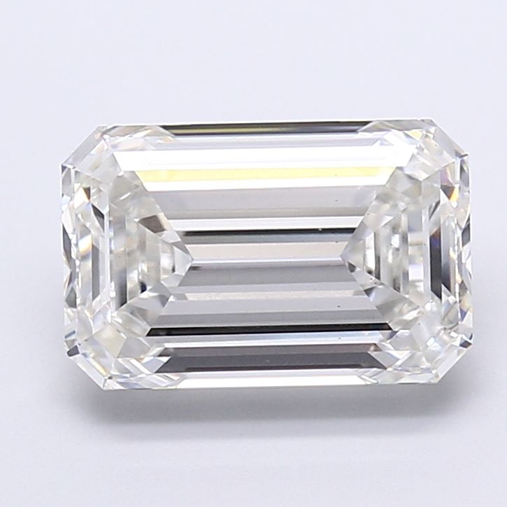 6.04 ct. emerald Lab Grown Diamond front image