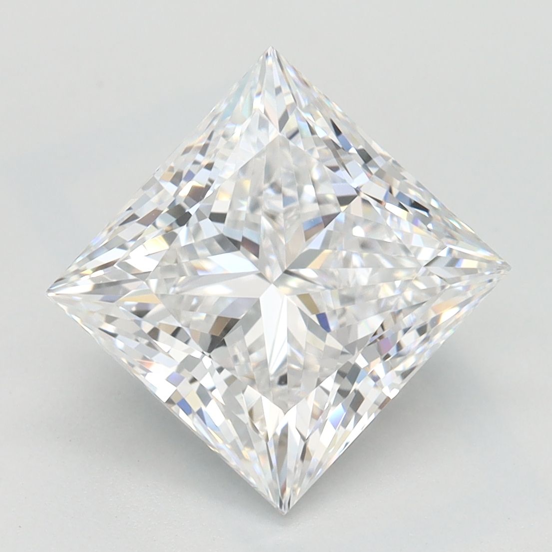 3.18 ct. princess Lab Grown Diamond front image
