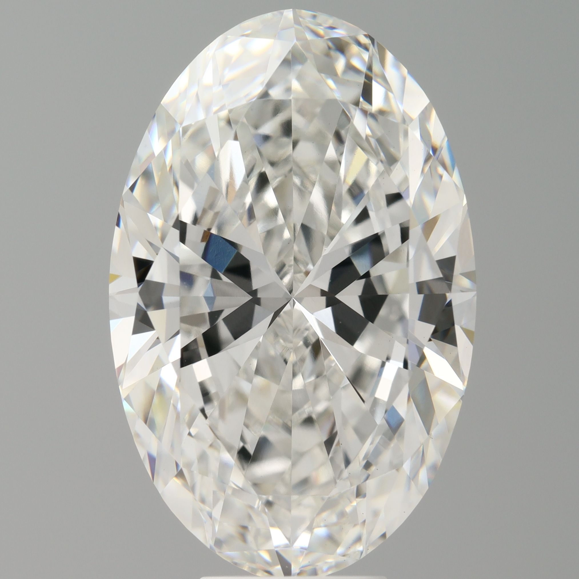 9.55 ct. oval Lab Grown Diamond front image