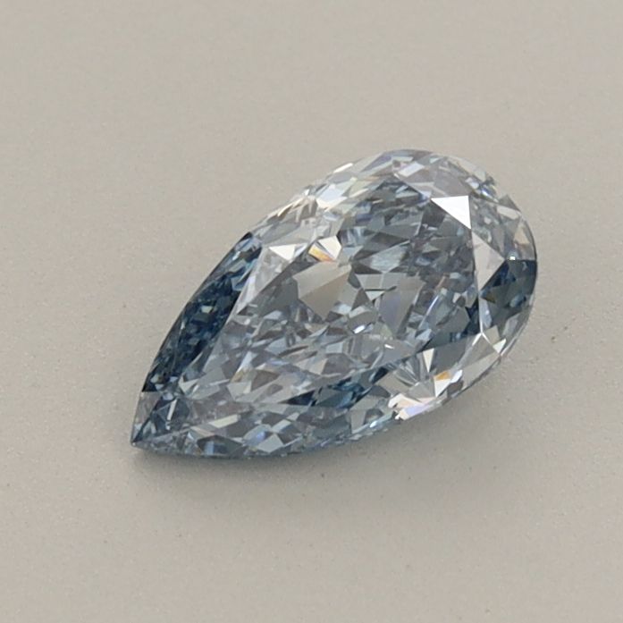 0.54 CT Fancy Vivid Blue PEAR