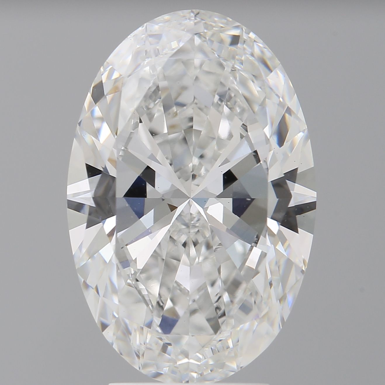 4.52 ct. oval Lab Grown Diamond front image